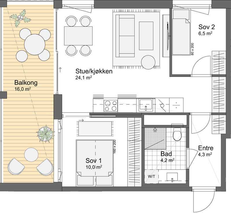 Plantegning 1